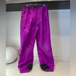 COLUMBIA Magenta pink purple ski snow pants girls Large 14 16